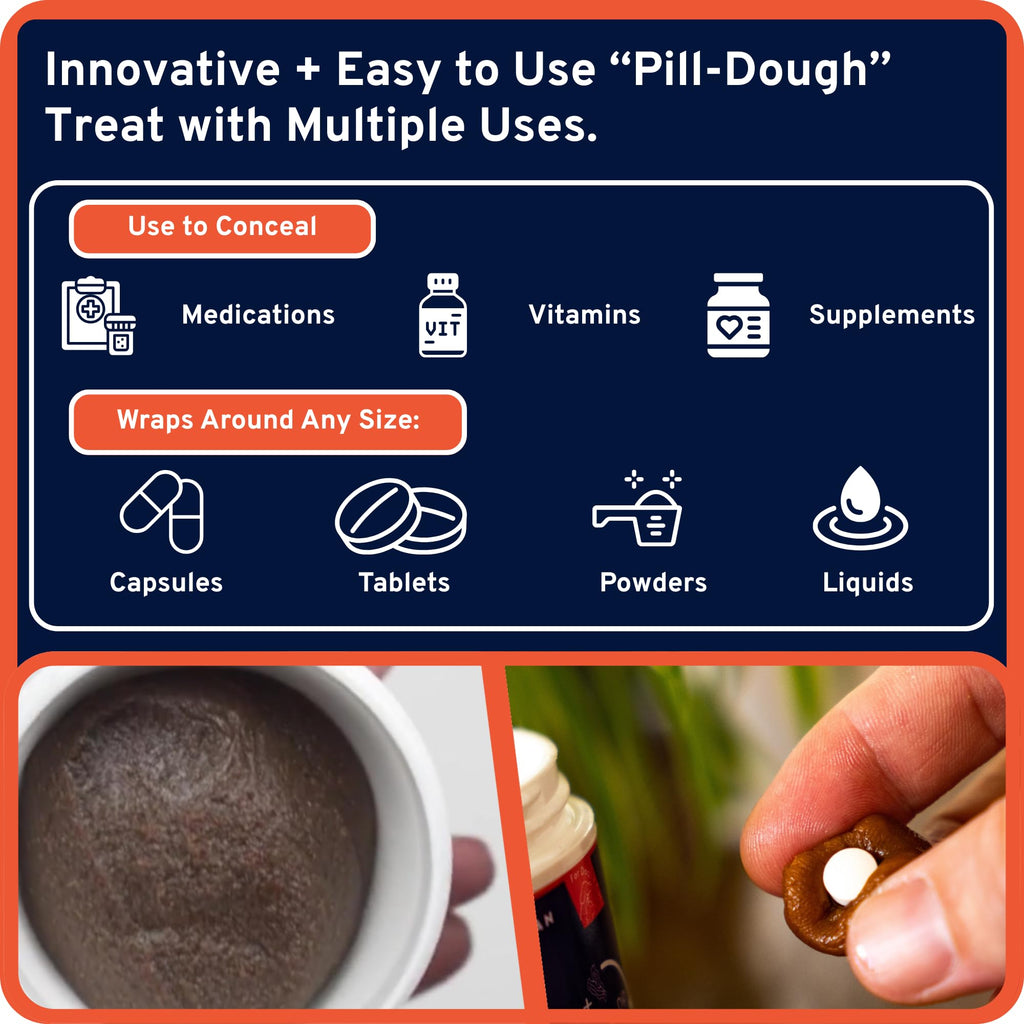 Pill-Dough Treat Paste Wrap for Dogs & Cats U65791
