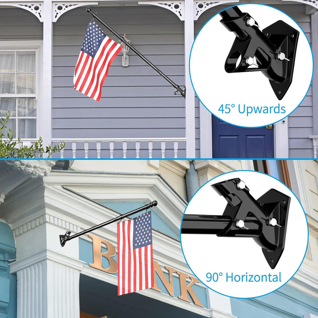 5FT Stainless Steel Flag Pole with Holder O82737