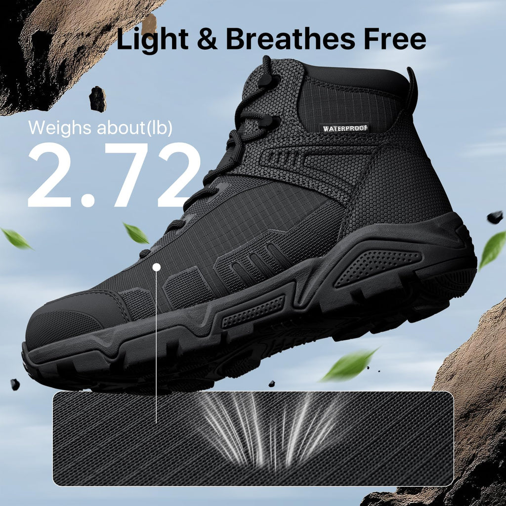 Waterproof Lightweight Tactical Work Boots F4498
