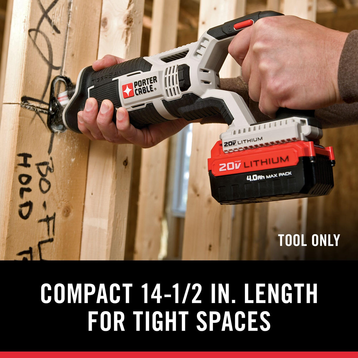 20V MAX Reciprocating Saw W743