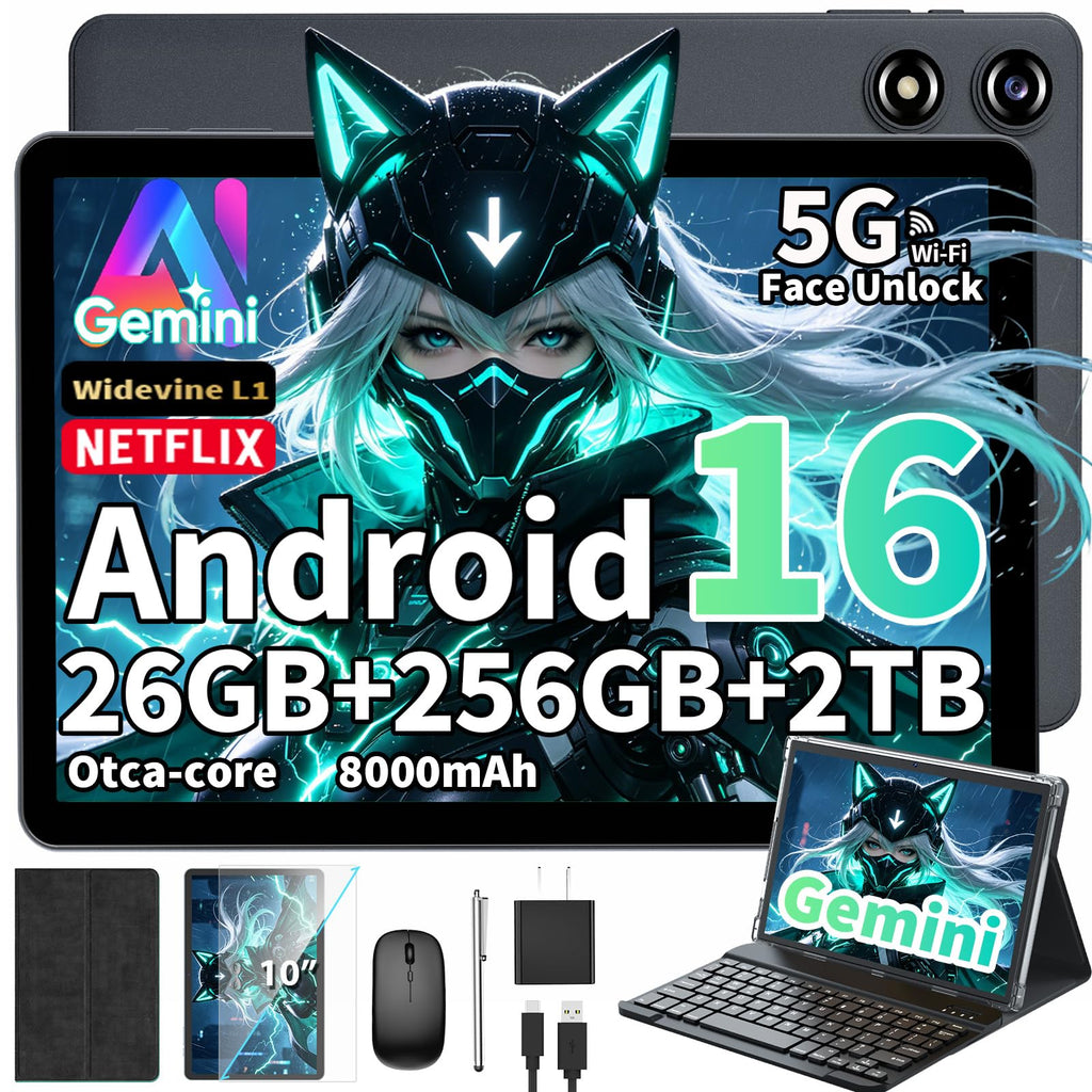 Android 16 Tablet with Keyboard K541731