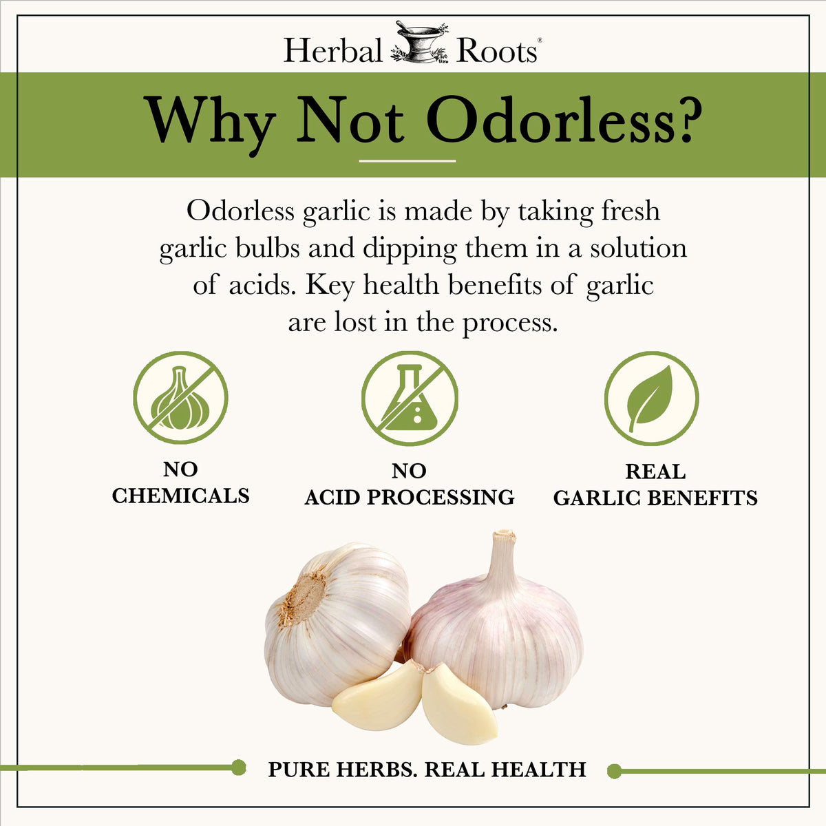 Organic Whole Bulb Garlic 60 Vegan Capsules X75399