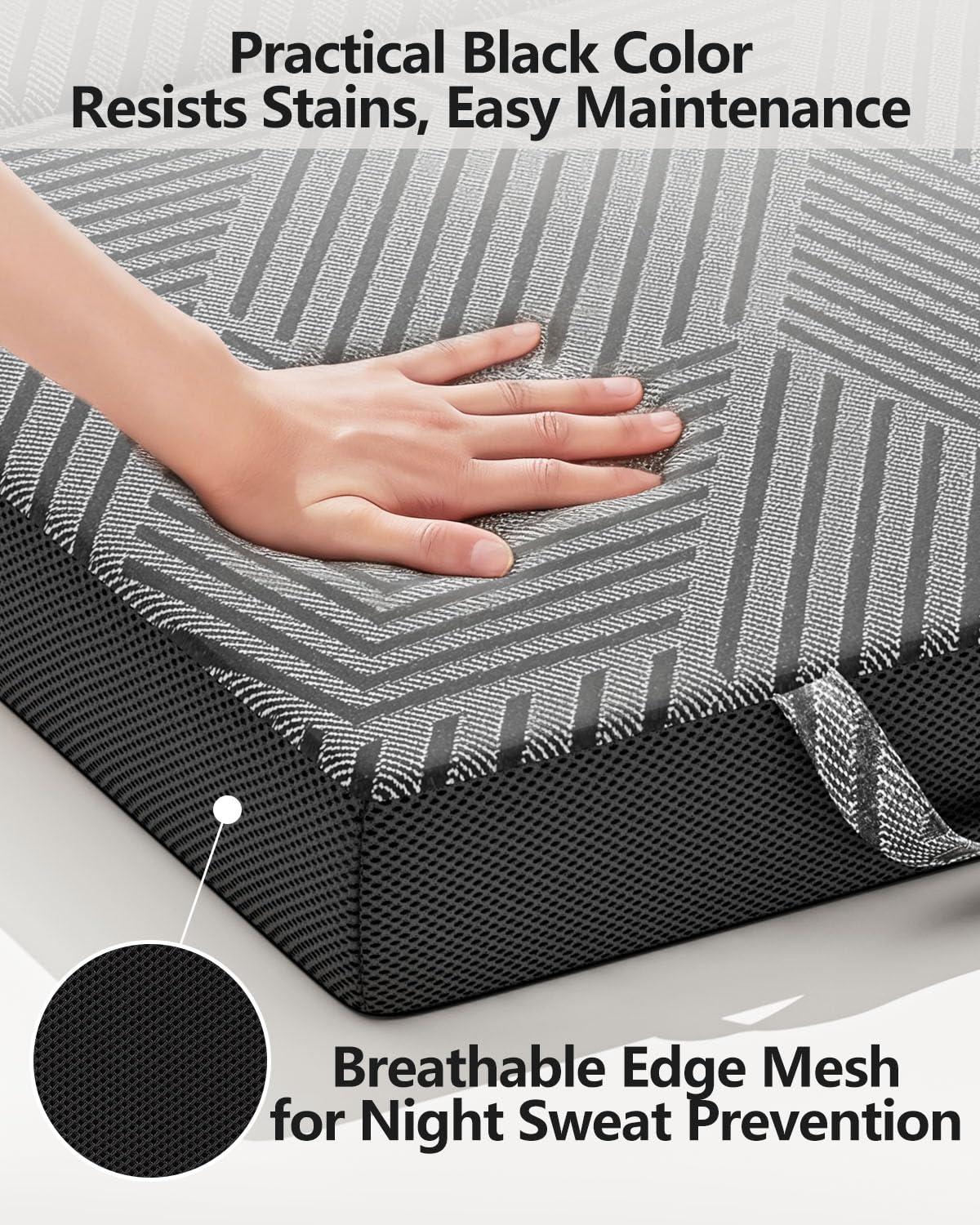 6 Inch Queen Memory Foam Folding Mattress P3089
