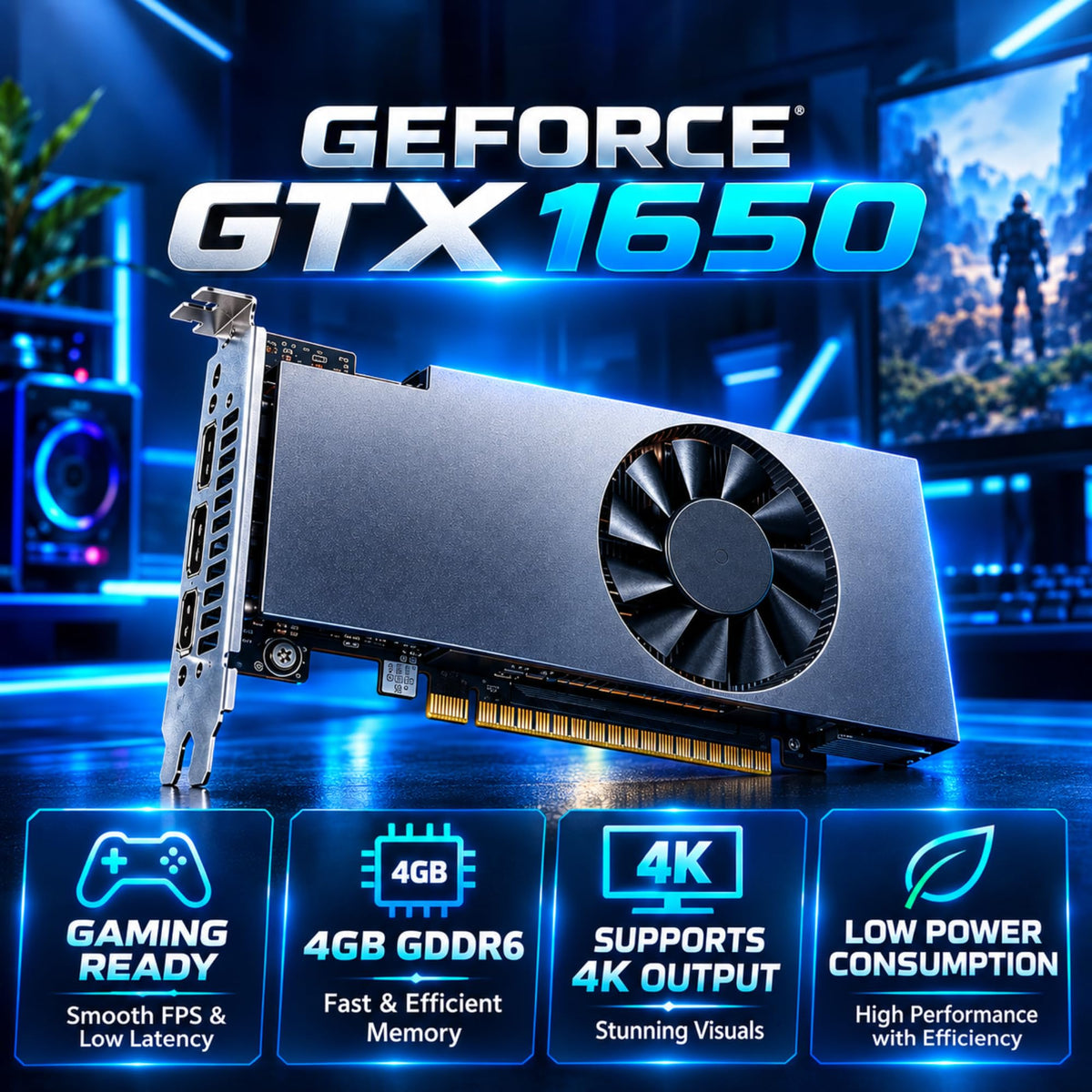 Gaming Desktop PC Intel Core i5 32GB RAM 1TB SSD 3TB HDD Windows 11 S5140
