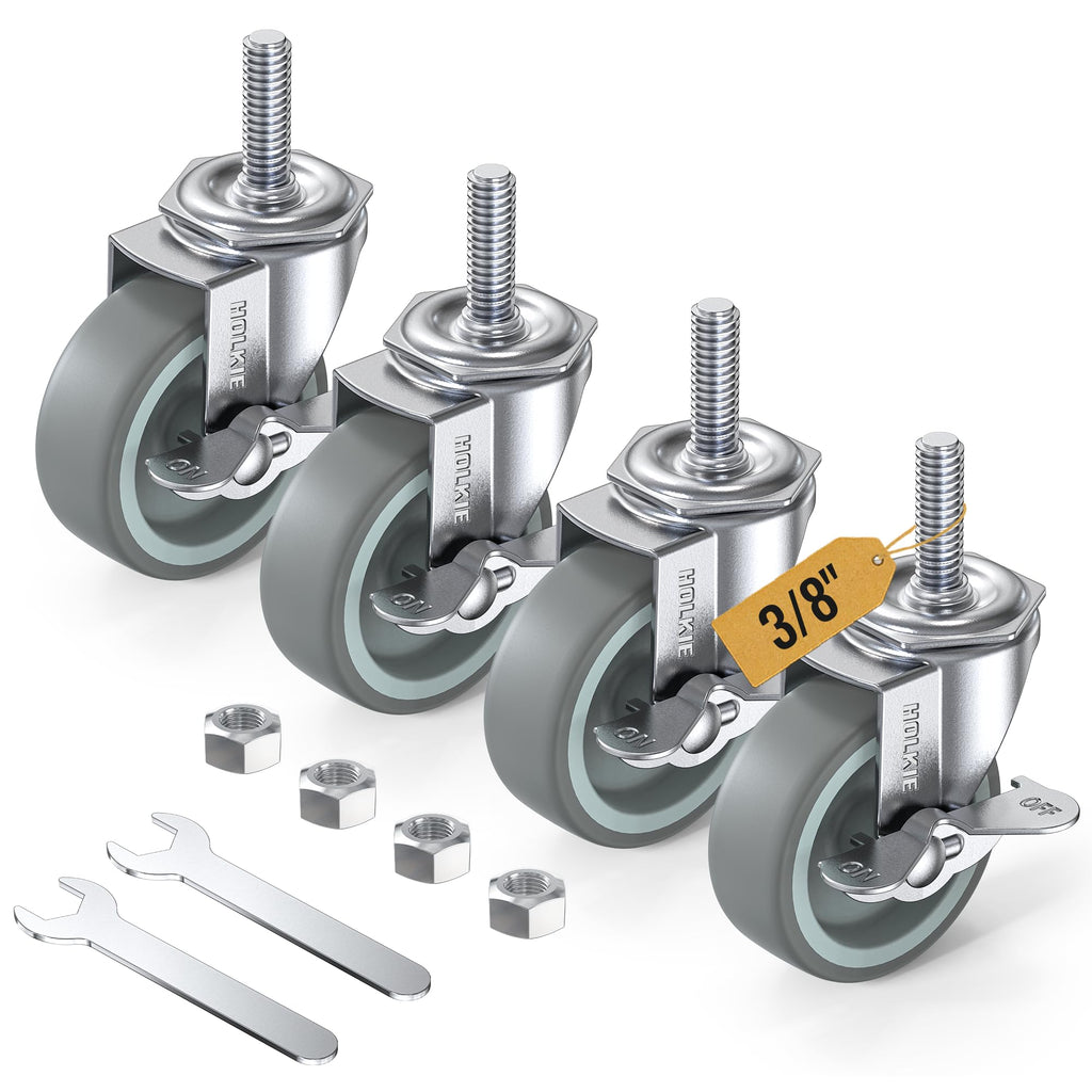 Set of 4 Stem Casters with Brake G517069