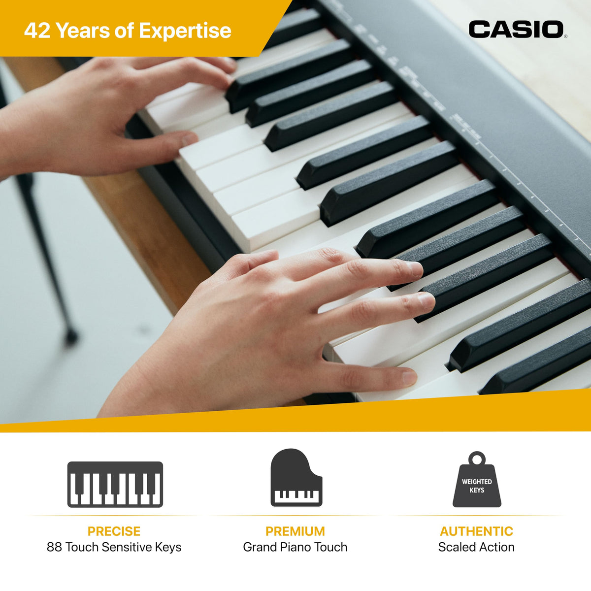 88-Key Scaled Hammer Action Digital Piano J2079