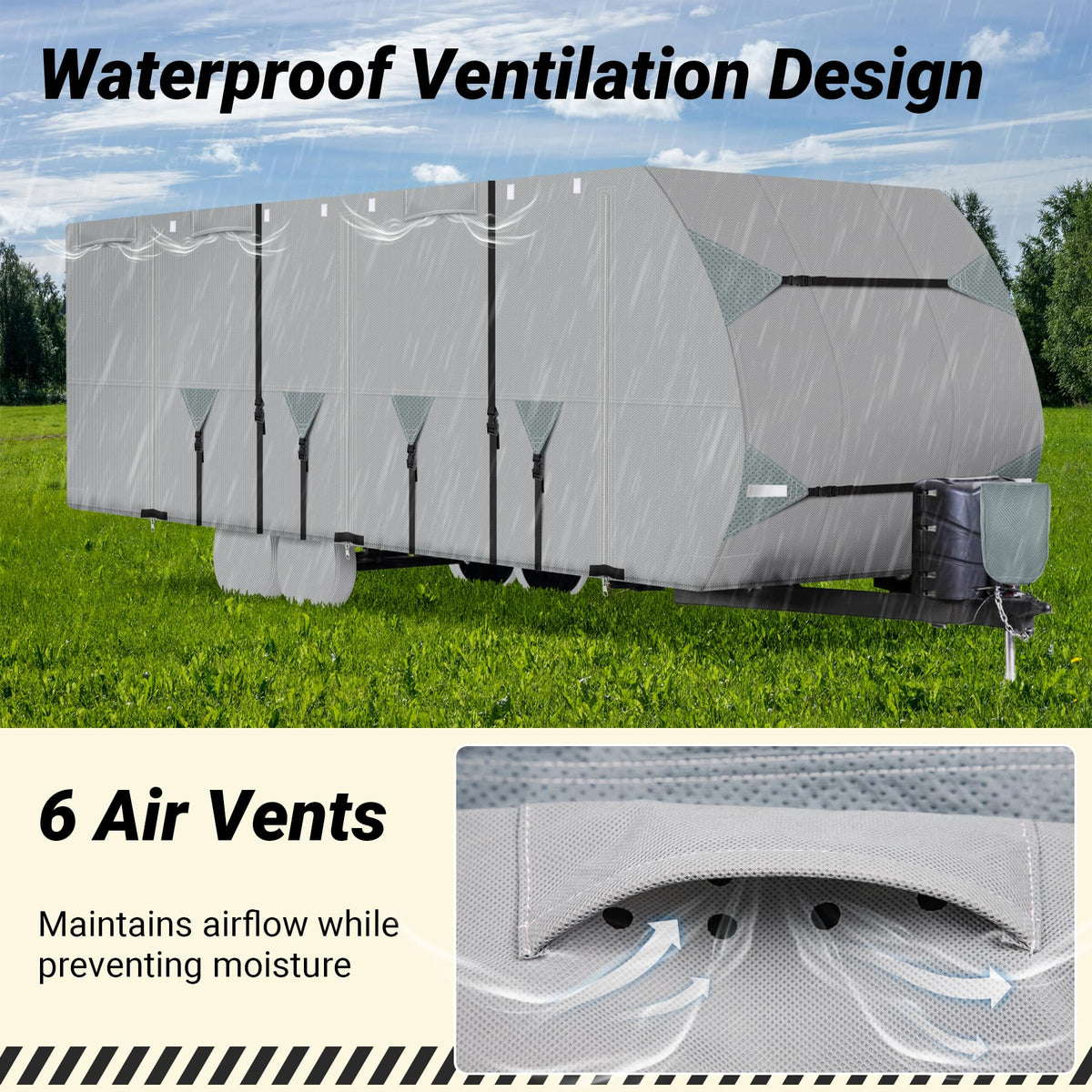 18-20 ft Travel Trailer RV Cover P703