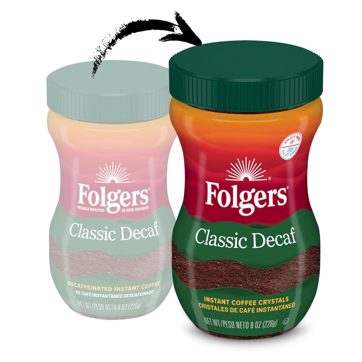 Classic Decaf Instant Coffee 8 Oz T51611