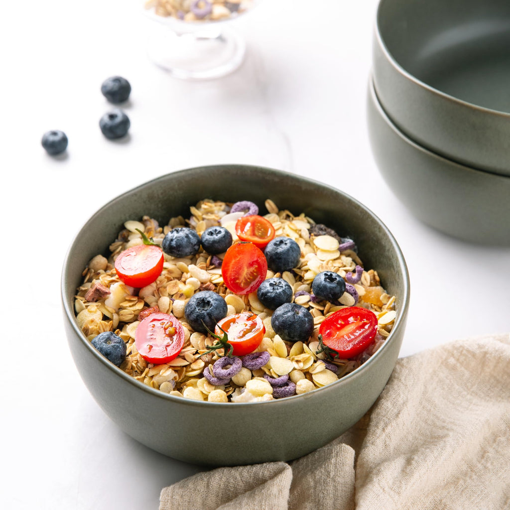 28oz Stoneware Cereal Bowls Set of 4 S105662