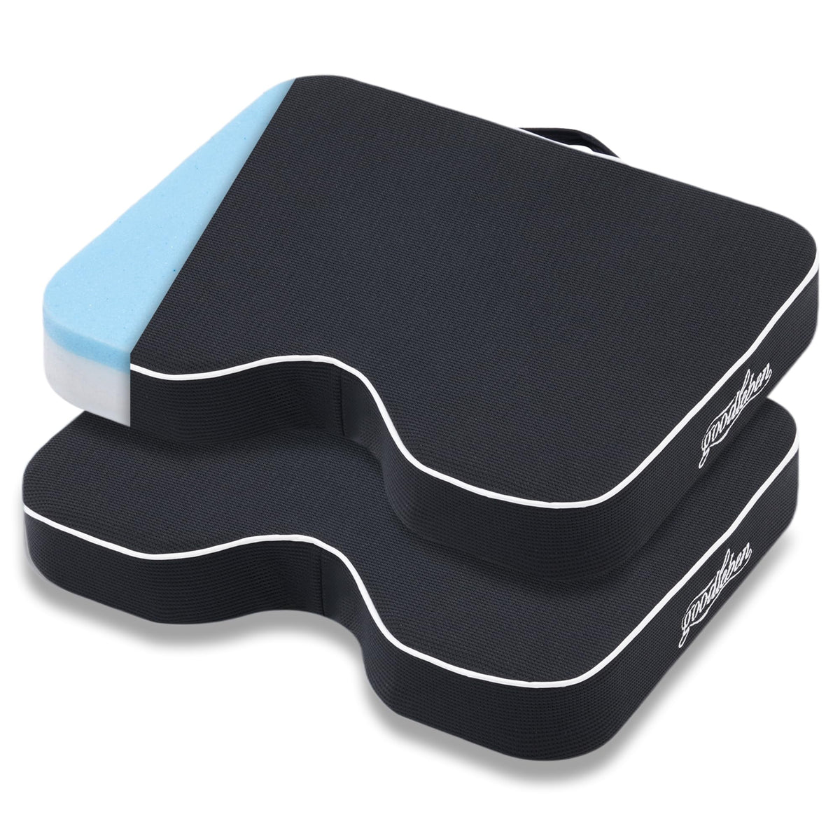 Dual-Layer Foam Breathable Waterproof Stadium Cushion V4977