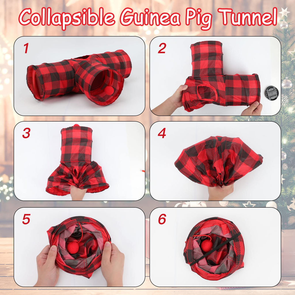 5.9" Collapsible 3 Way Small Animal Tunnel T557