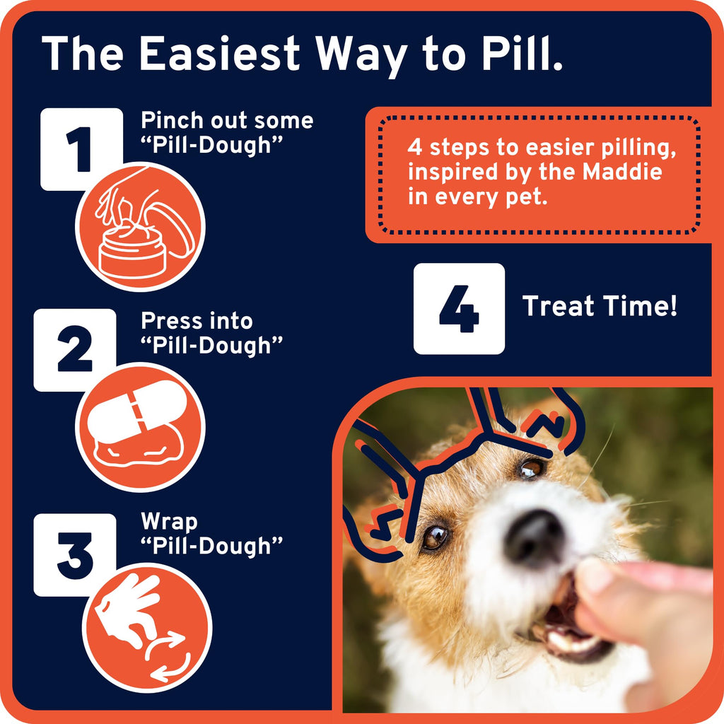 Pill-Dough Treat Paste Wrap for Dogs & Cats U65791