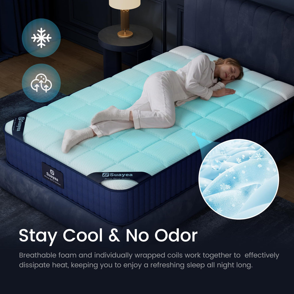 8 inch Hybrid Memory Foam Full Mattress I5662