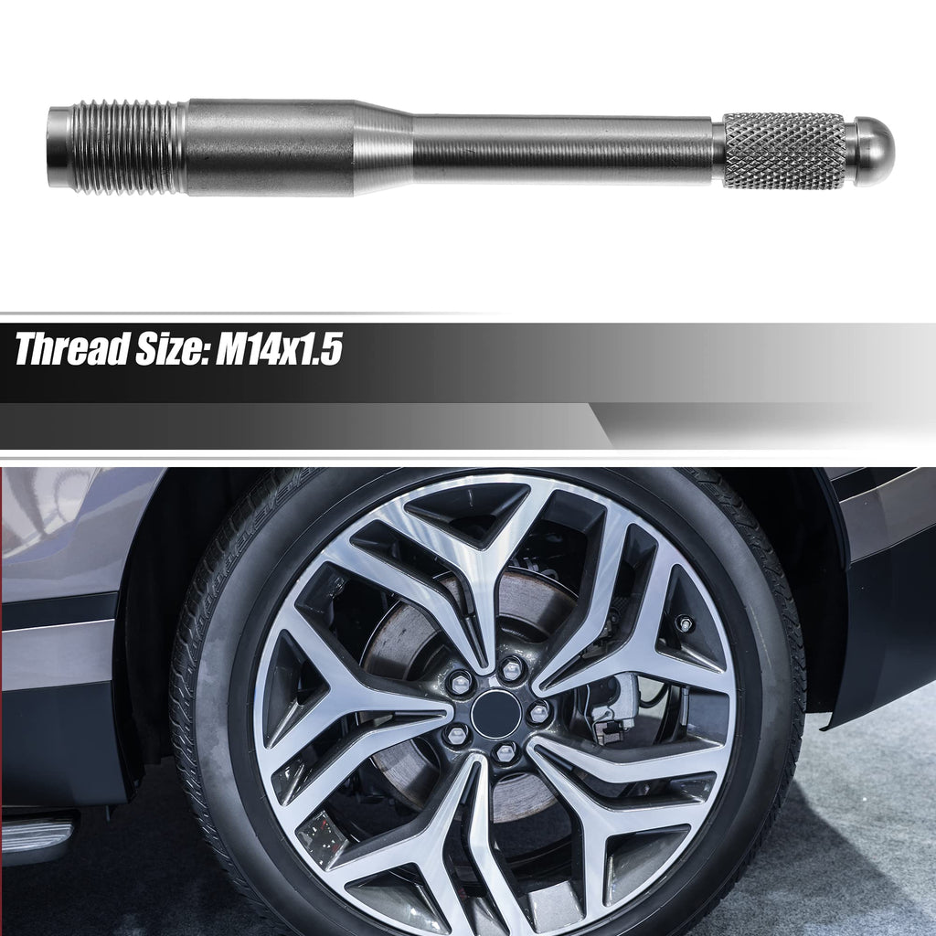 M14x1.5 Wheel Alignment Pin Mounting Tool Silver Tone P138515