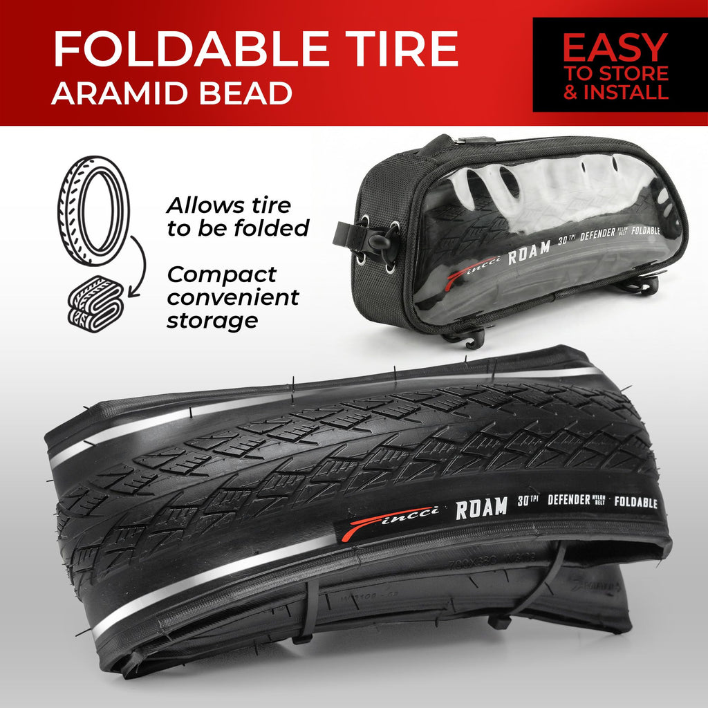 700x35c Foldable Hybrid Bike Tires C928