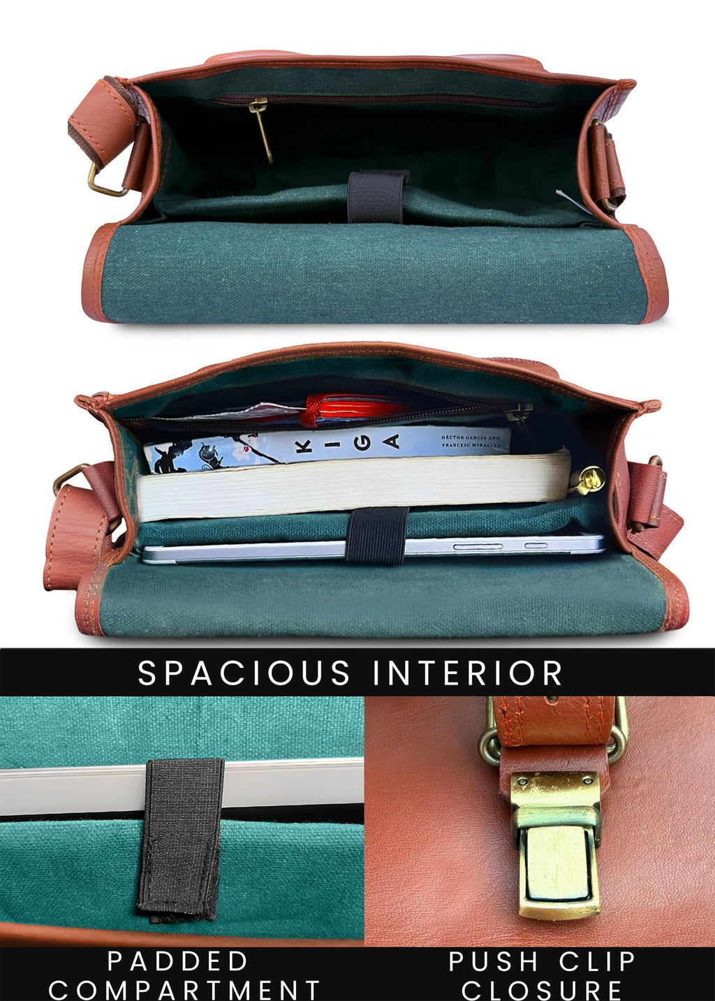 Leather Crossbody Bag U74032