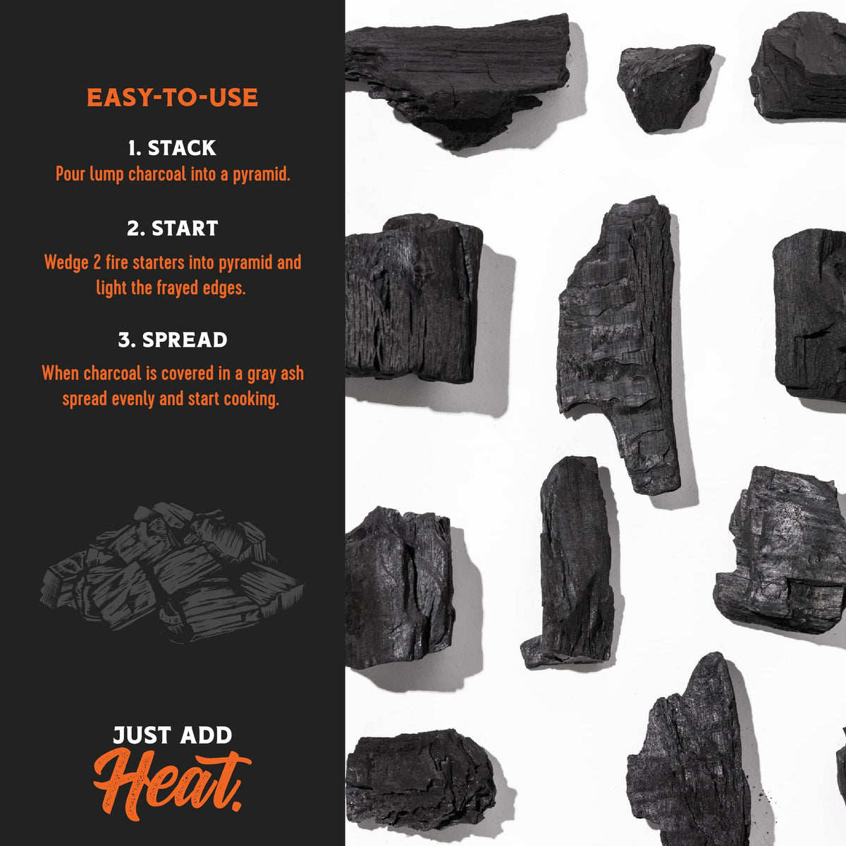 Hardwood Lump Charcoal A818