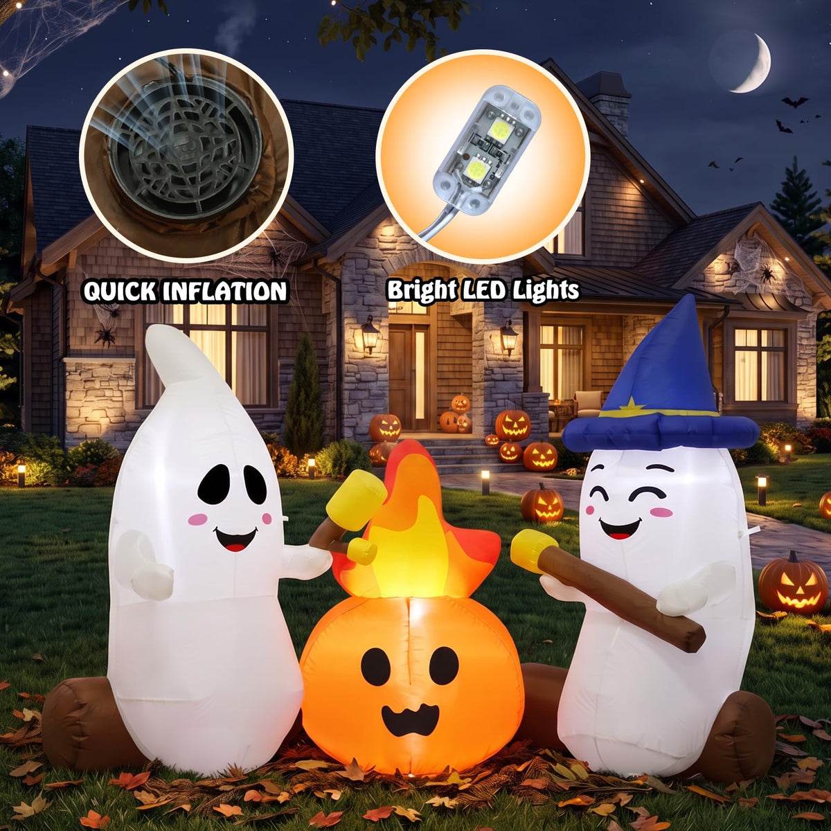 Halloween Inflatables Ghosts Outdoor Yard Decorations G139