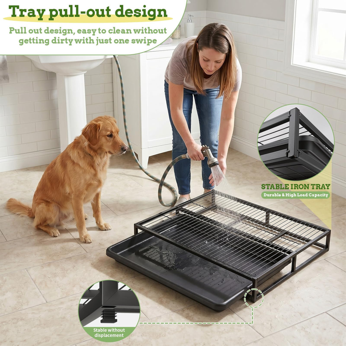 304 Stainless Steel Grass Potty Tray D188694