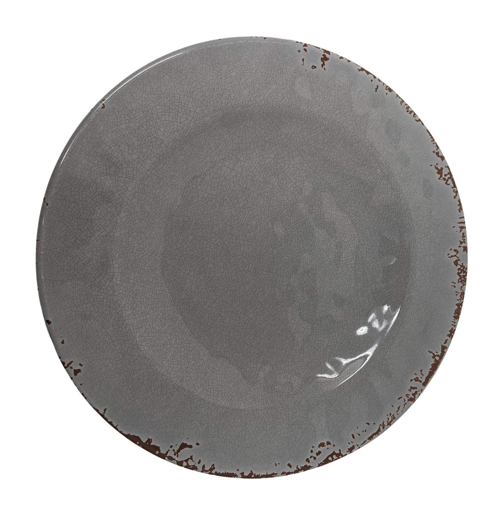 12 Piece Rustic Farmhouse Melamine Dinnerware Set R33081