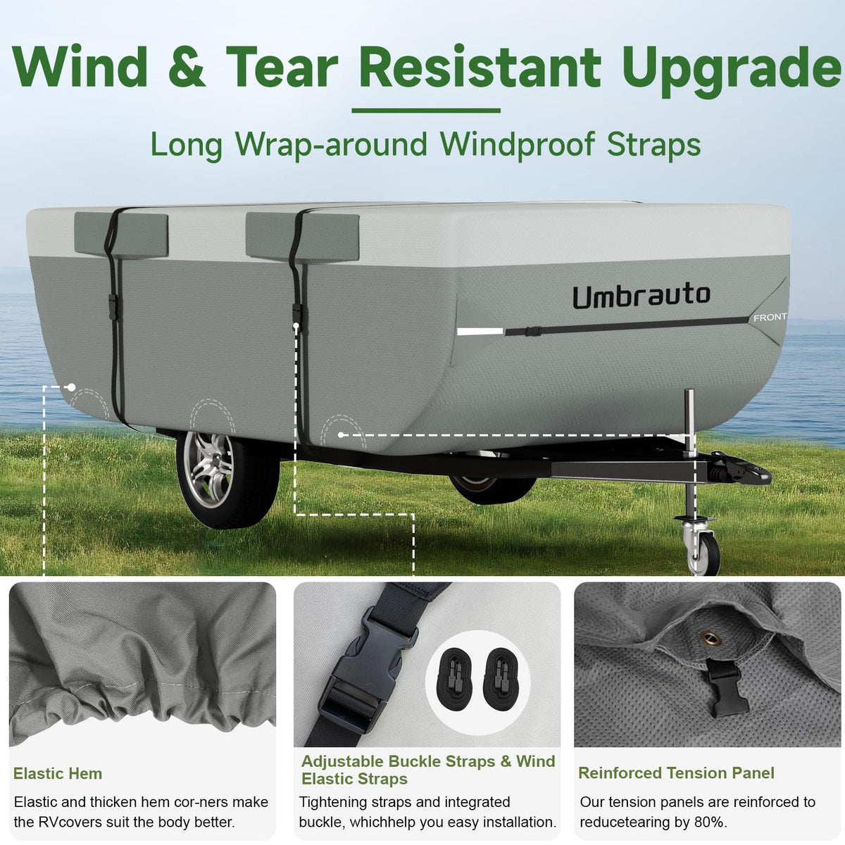 Pop Up Camper Cover 14-16 ft N55600