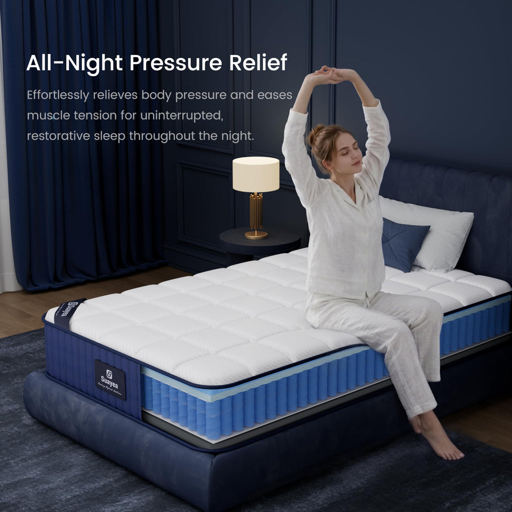 8 inch Hybrid Memory Foam Full Mattress I5662