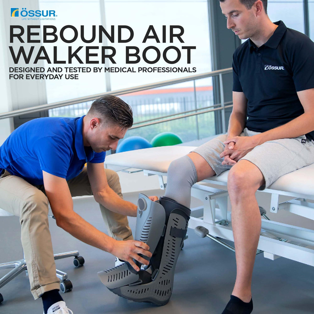 Adjustable Air Walker Boot with Air Pump M3813