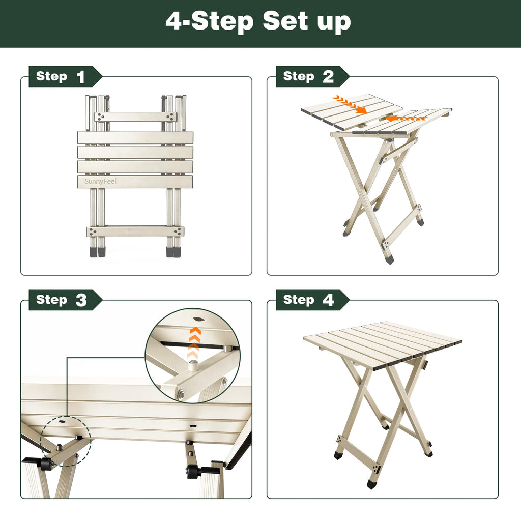 Lightweight Aluminum Folding Camping Table E264