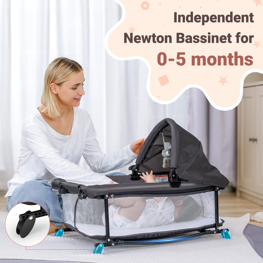 5 in 1 Adjustable Foldable Playard with Changing Table B351