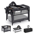 5 in 1 Adjustable Foldable Playard with Changing Table B351
