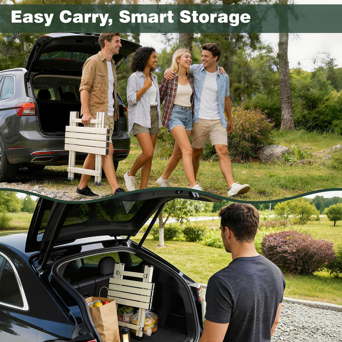 Lightweight Aluminum Folding Camping Table E264