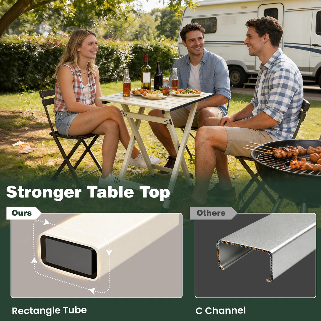 Lightweight Aluminum Folding Camping Table E264