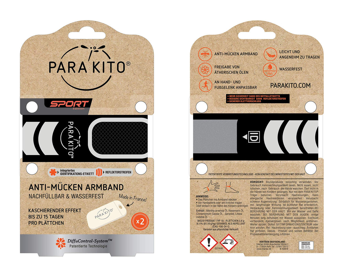 Waterproof Natural Essential Oils Mosquito Repellent Wristband P64822